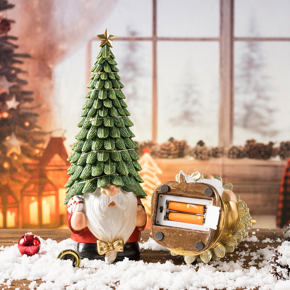 Christmas Dwarves Glowing Gnome Ornaments