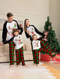 Christmas Deer Letter Print Family Pajama Set