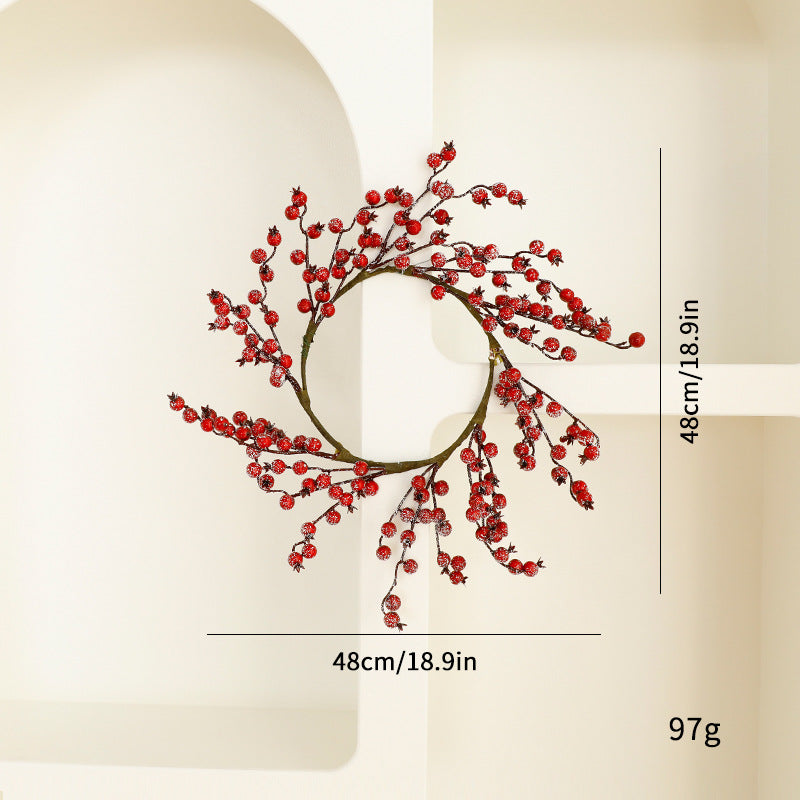 Best-selling Artificial Plant Christmas \ Candle \ Door \ Christmas Decoration