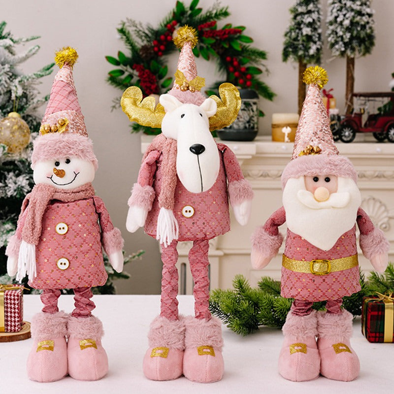 Christmas Decoration Pink Doll \ Christmas Gift