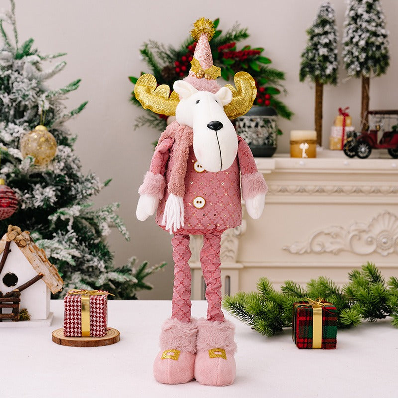Christmas Decoration Pink Doll \ Christmas Gift