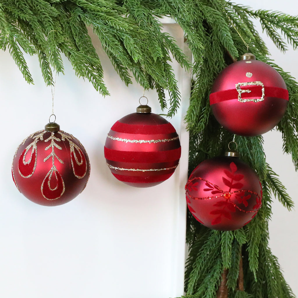 Christmas Ball Decorations 8CM/12PCS Christmas Tree Ornaments