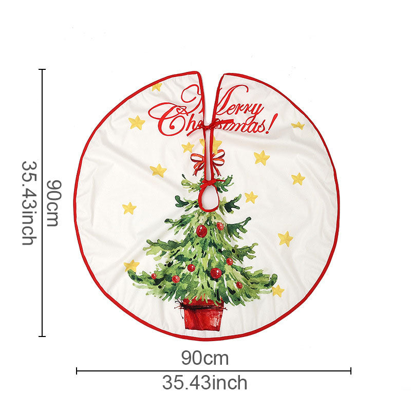 Christmas tree bottom decoration \ Christmas home atmosphere decoration