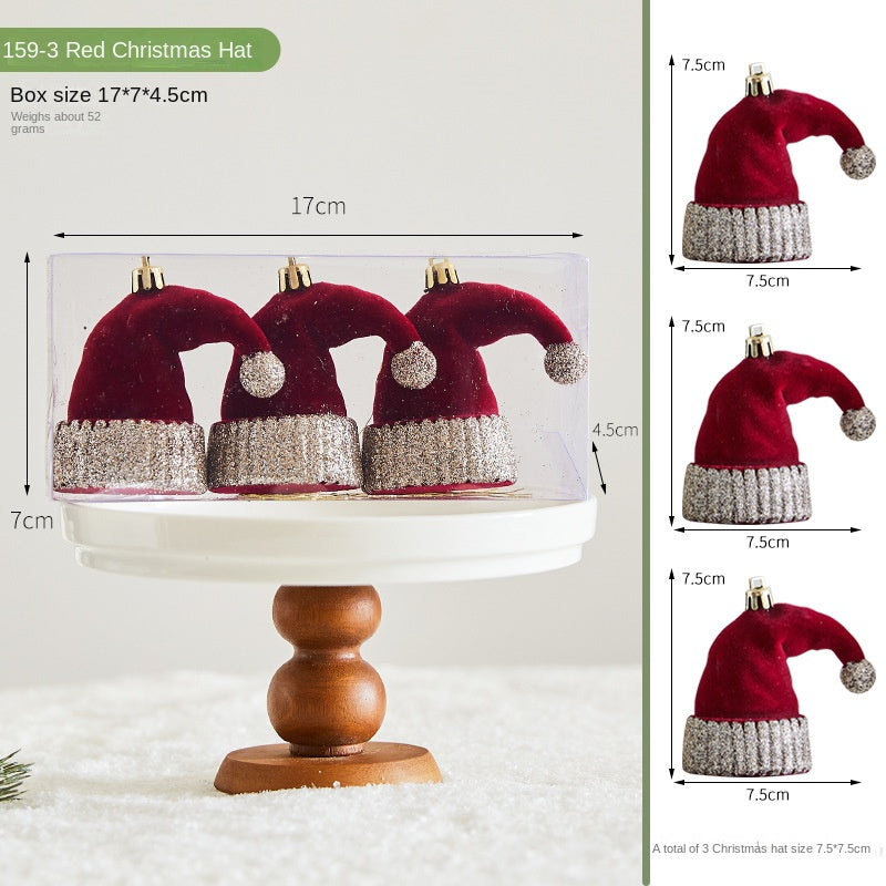 Christmas Red Irregular Ball \ Christmas Tree Decoration