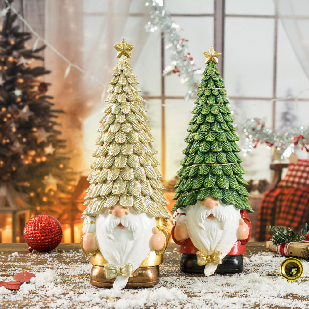Christmas Dwarves Glowing Gnome Ornaments