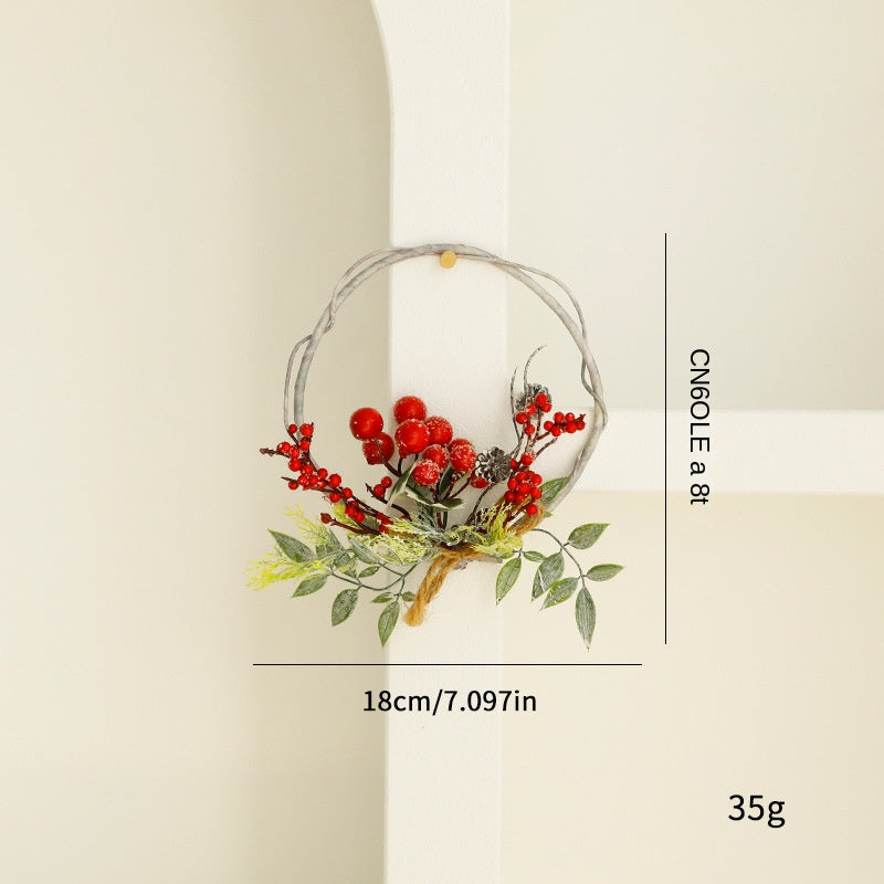 Best-selling Artificial Plant Christmas \ Candle \ Door \ Christmas Decoration