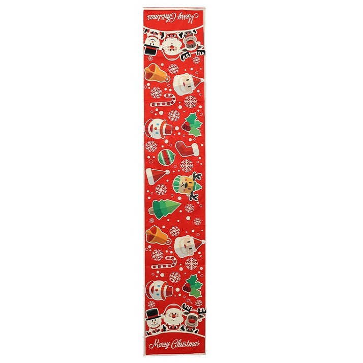 Christmas Decoration Linen Table Flag \ Table Wallpaper Decoration