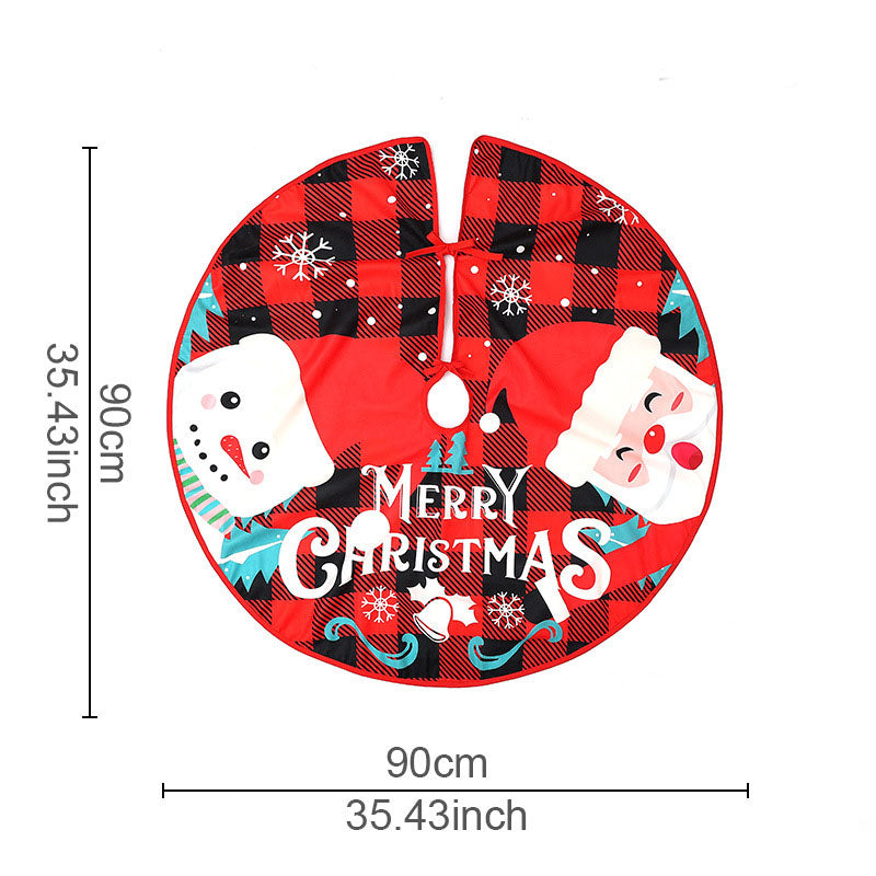 Christmas tree bottom decoration \ Christmas home atmosphere decoration