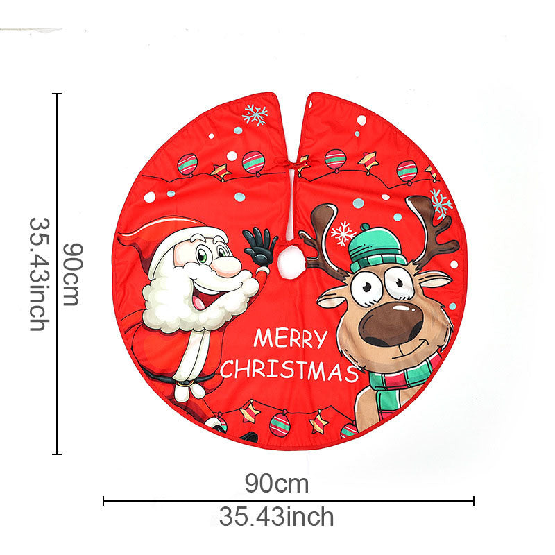 Christmas tree bottom decoration \ Christmas home atmosphere decoration