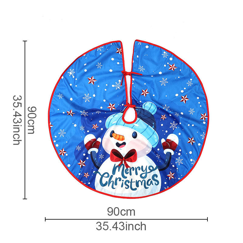 Christmas tree bottom decoration \ Christmas home atmosphere decoration