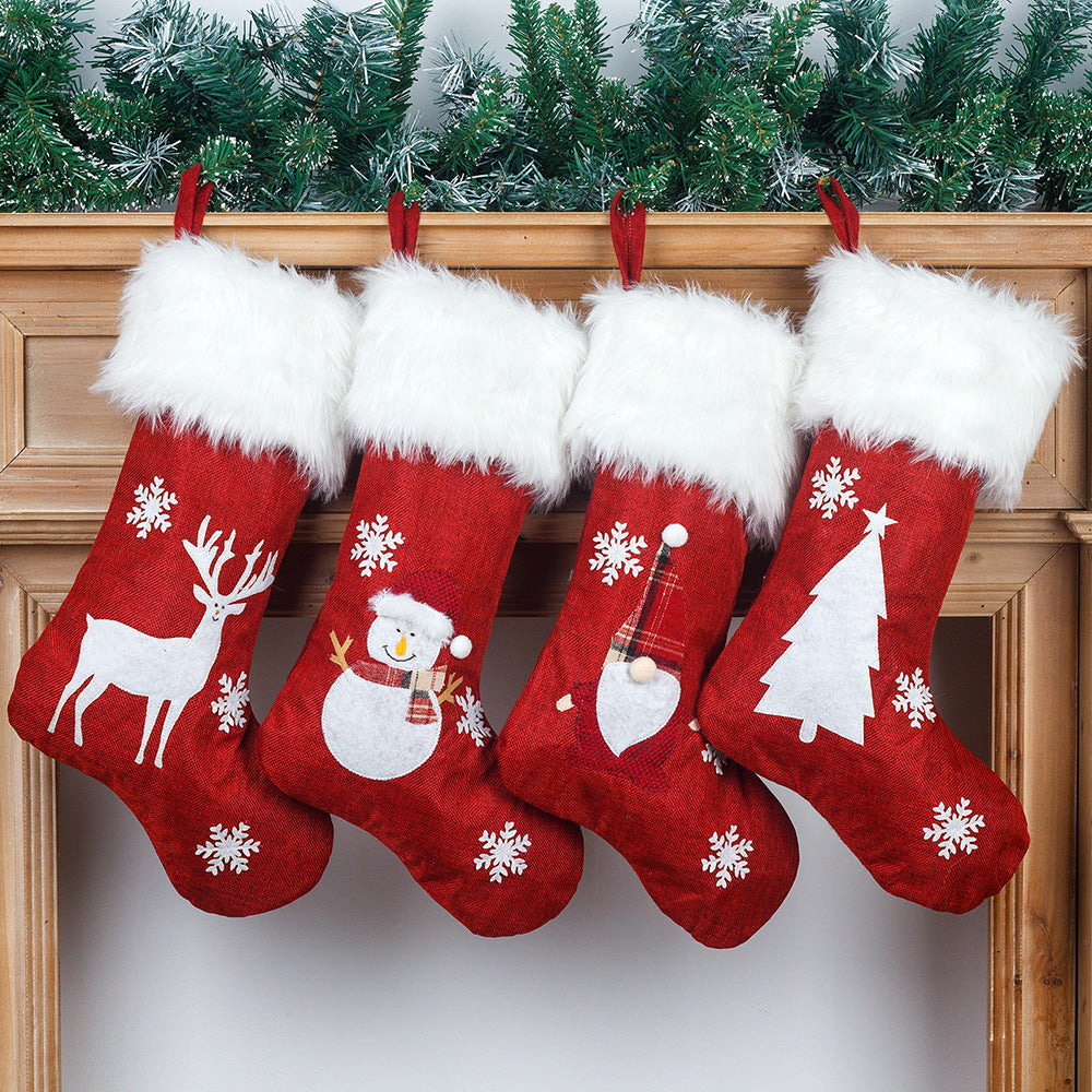 Christmas Socks Bag Luminous