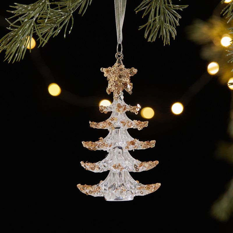 Christmas Decoration Ornaments with Sequins