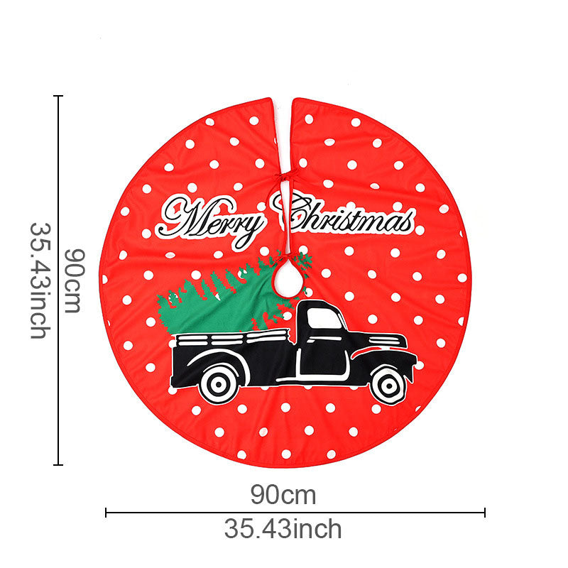 Christmas tree bottom decoration \ Christmas home atmosphere decoration