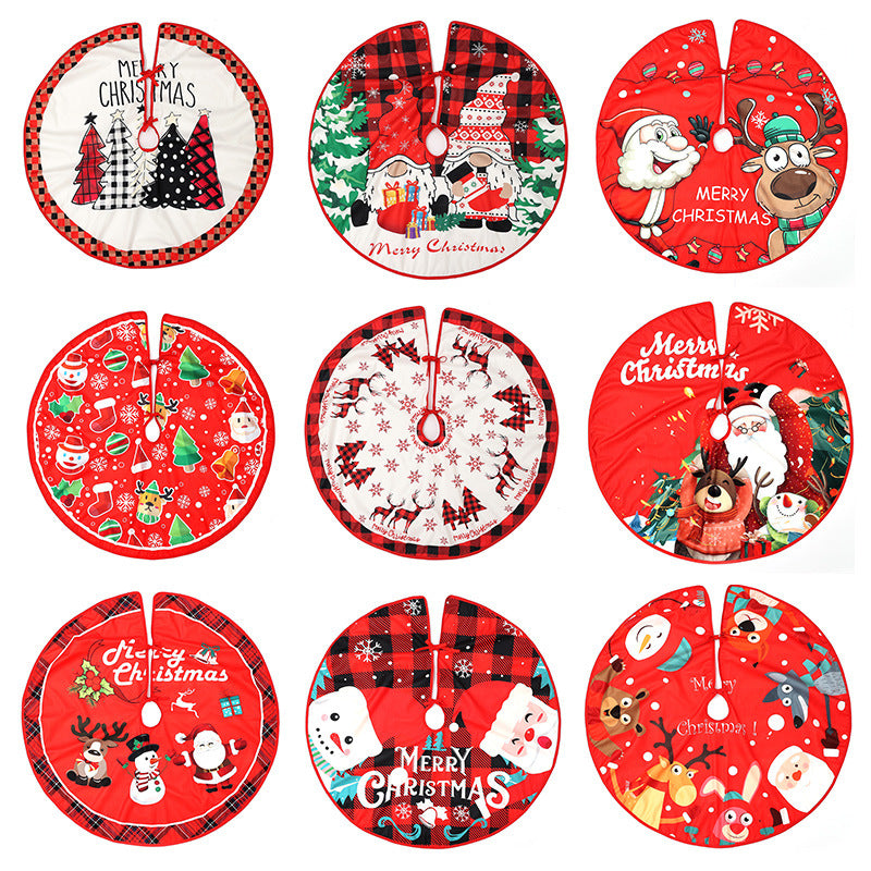Christmas tree bottom decoration \ Christmas home atmosphere decoration