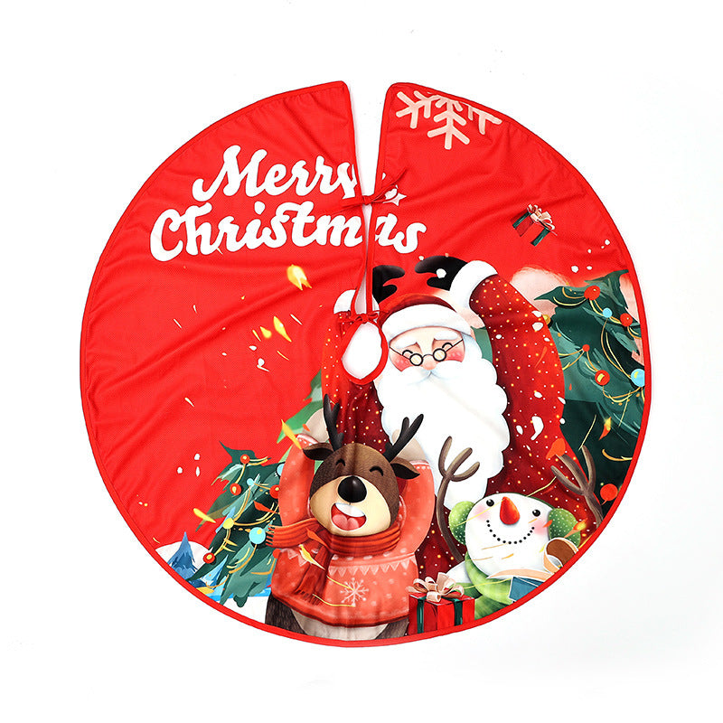 Christmas tree bottom decoration \ Christmas home atmosphere decoration