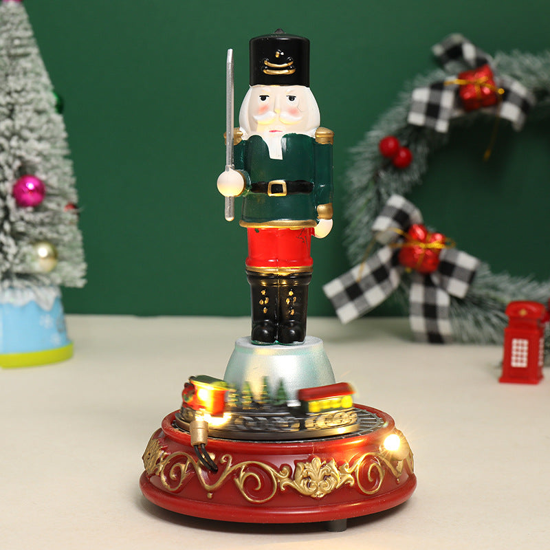 Christmas Gift Luminous Music Resin Ornament