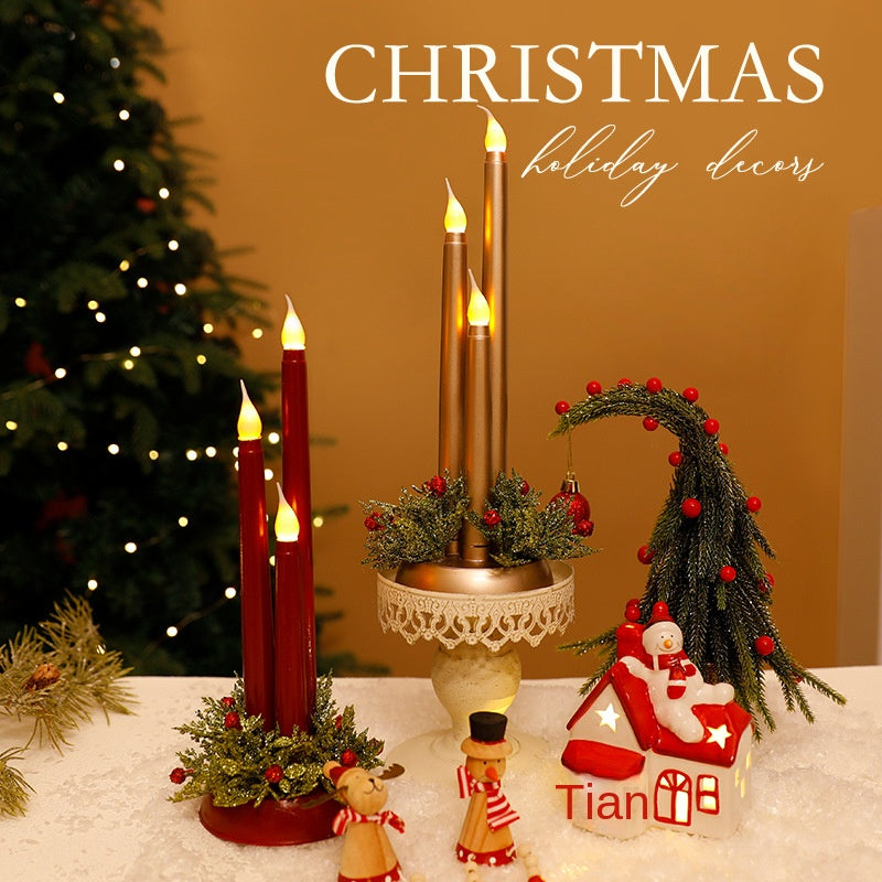 LED Electronic Candle Realistic Christmas Decoration