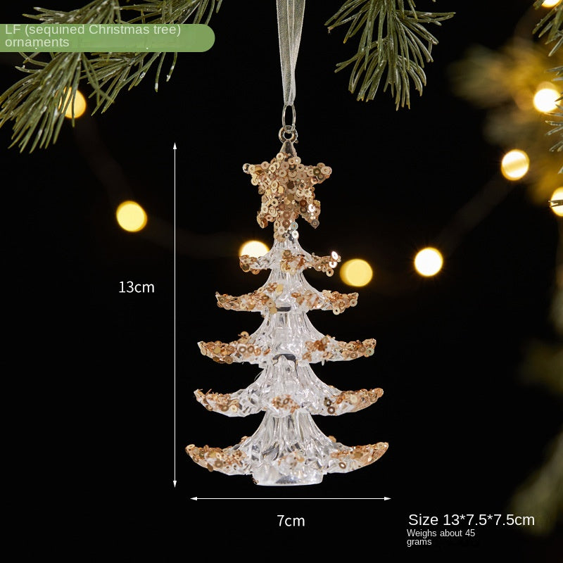 Christmas Decoration Ornaments with Sequins