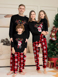 Christmas Deer Letter Print Family Pajama Set