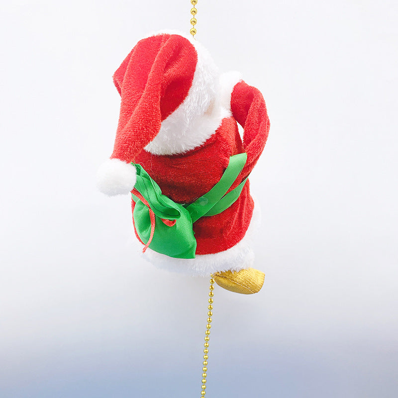 Santa Claus Electric Christmas Window Decoration \ Christmas Toys