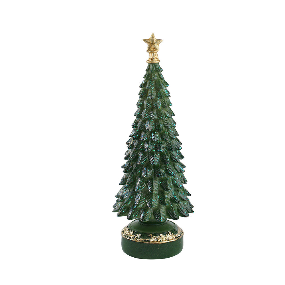 Christmas tree ornaments home decor living room tabletop