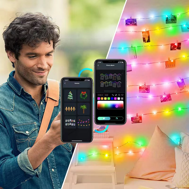 RGB Intelligent Point Control Magic Bluetooth Christmas Day Decoration