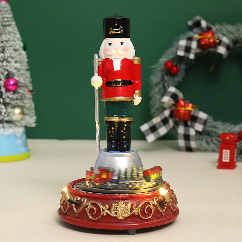 Christmas Gift Luminous Music Resin Ornament