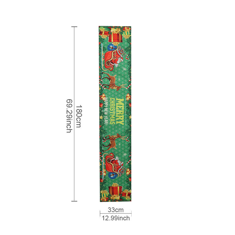 Christmas Decoration Linen Table Flag \ Table Wallpaper Decoration