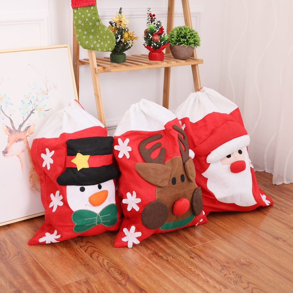 Christmas gift bag cartoon decoration