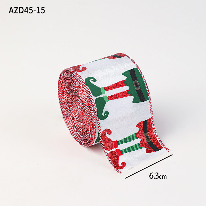 Christmas decoration ribbon, bow tie, Christmas decoration