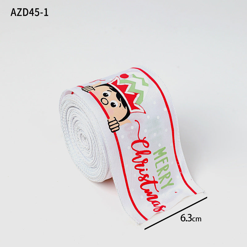 Christmas decoration ribbon, bow tie, Christmas decoration
