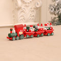 Christmas decorations wooden trains Christmas ornaments gifts
