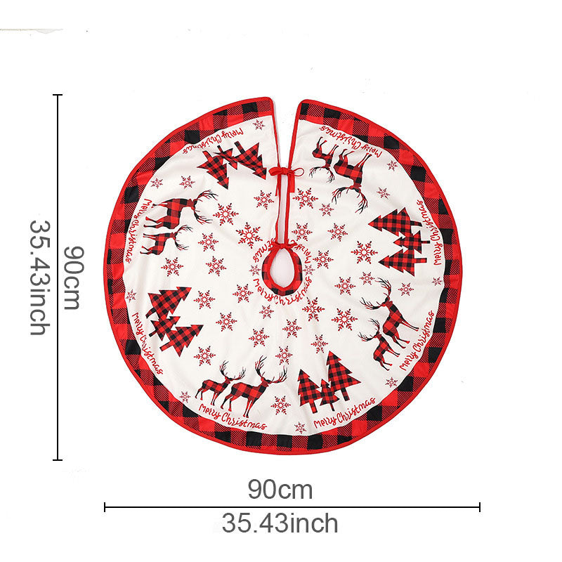 Christmas tree bottom decoration \ Christmas home atmosphere decoration