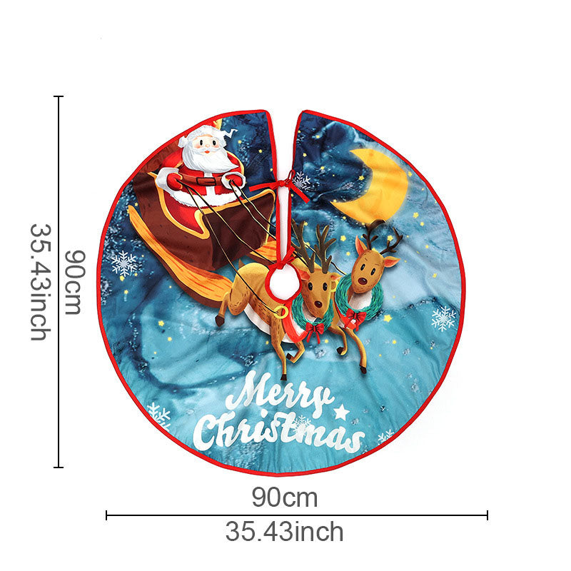 Christmas tree bottom decoration \ Christmas home atmosphere decoration