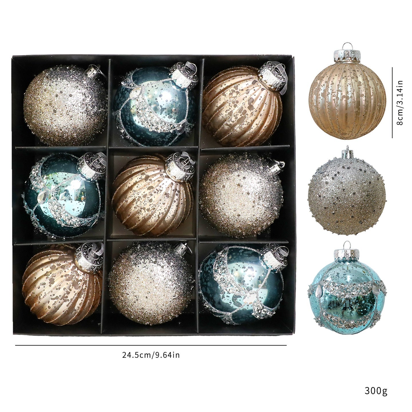 Christmas Ball Ornament for Tree Decoration