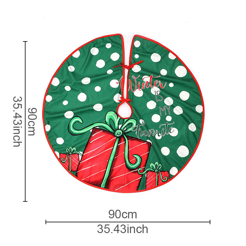 Christmas tree bottom decoration \ Christmas home atmosphere decoration