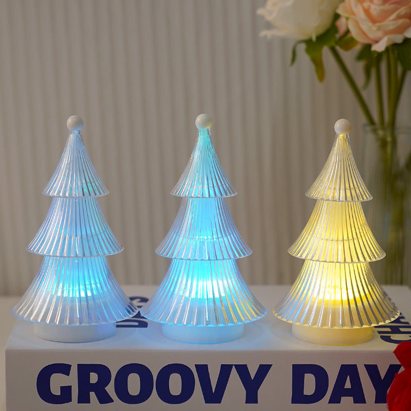 Christmas Decoration Crystal Candle Light
