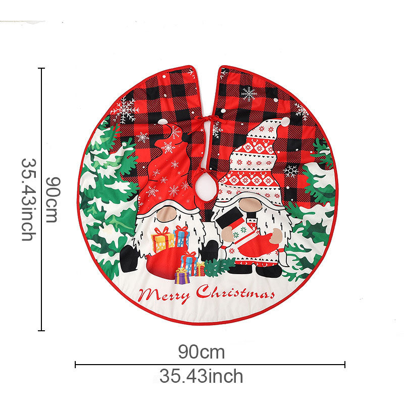Christmas tree bottom decoration \ Christmas home atmosphere decoration