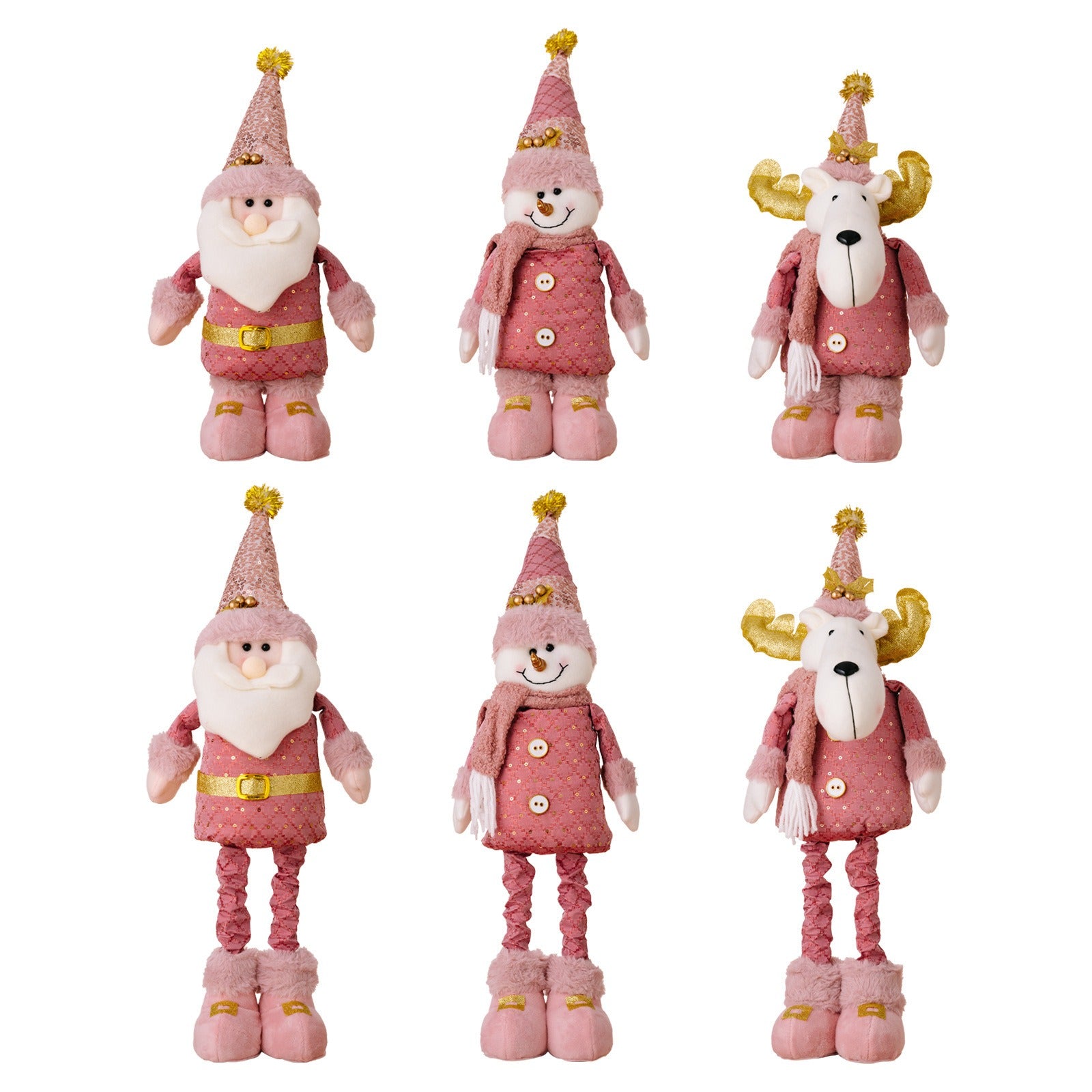 Christmas Decoration Pink Doll \ Christmas Gift