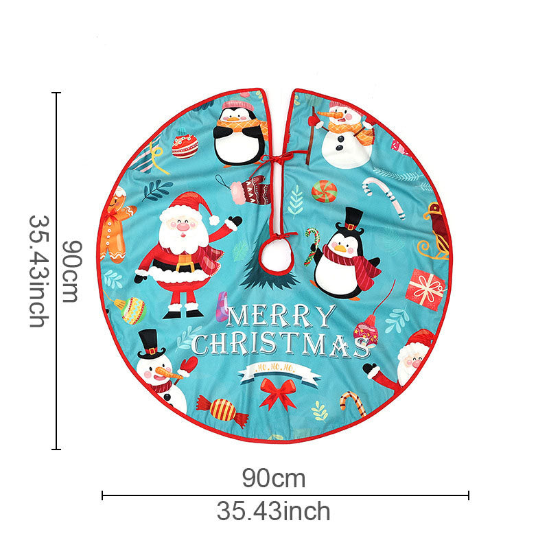 Christmas tree bottom decoration \ Christmas home atmosphere decoration