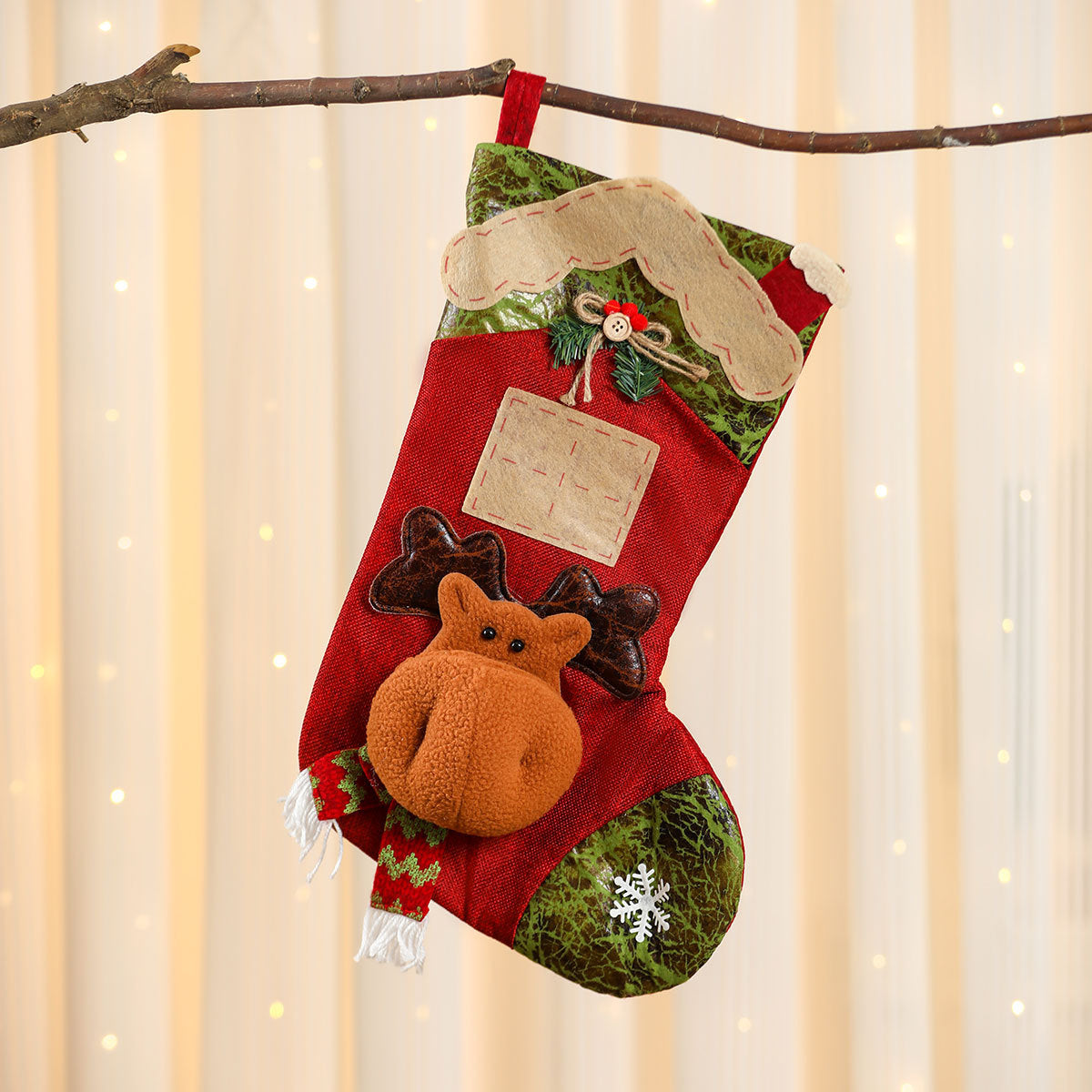 Christmas Socks Christmas Decorations with 3D holiday Character