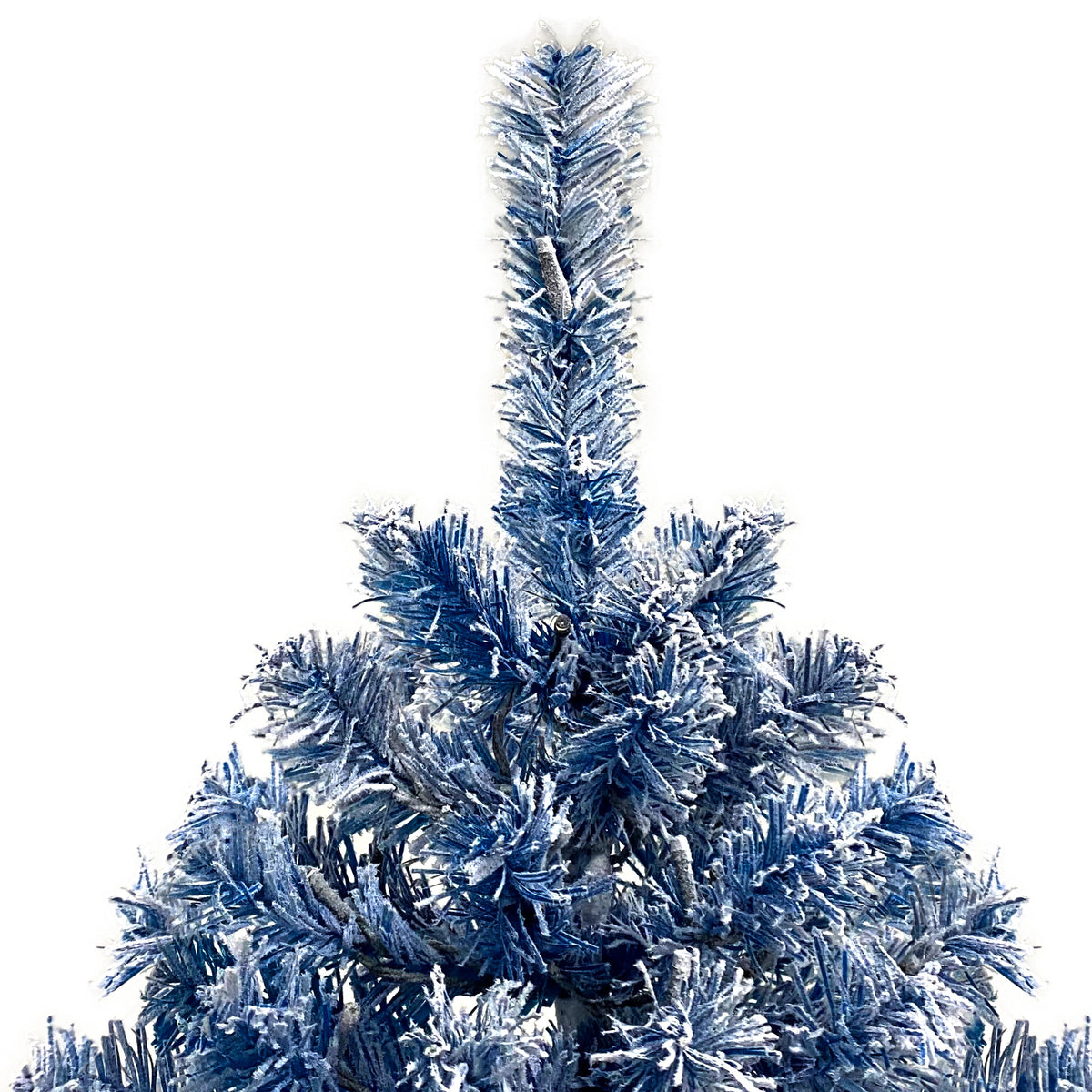 6FT Christmas tree snowflake flocking person with 750 Christmas branches