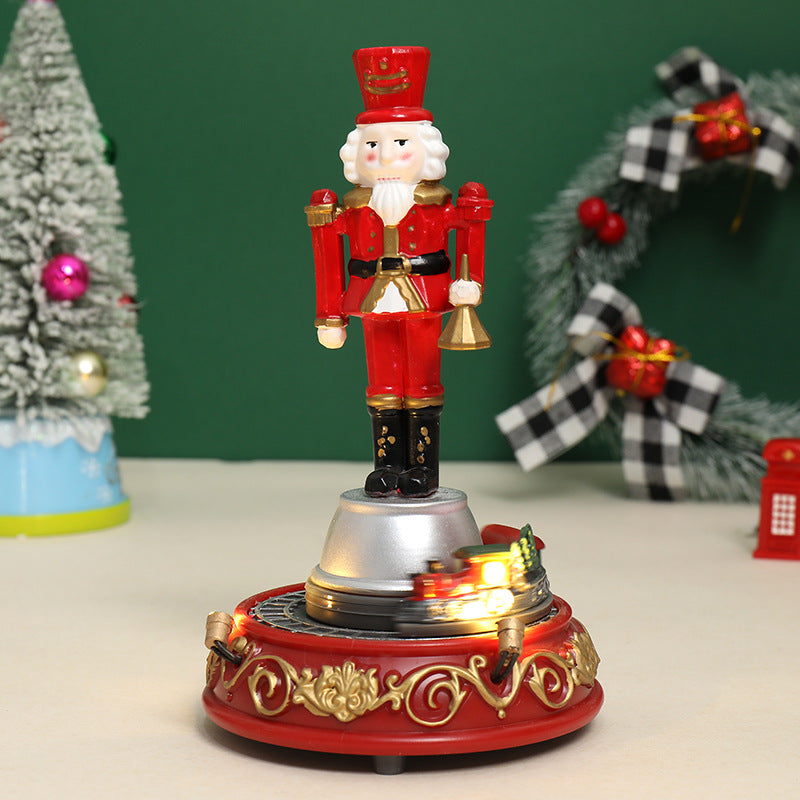 Christmas Gift Luminous Music Resin Ornament