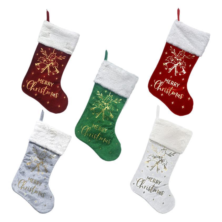 Christmas socks gift bags holiday \ home decorations Christmas tree \ candy bags