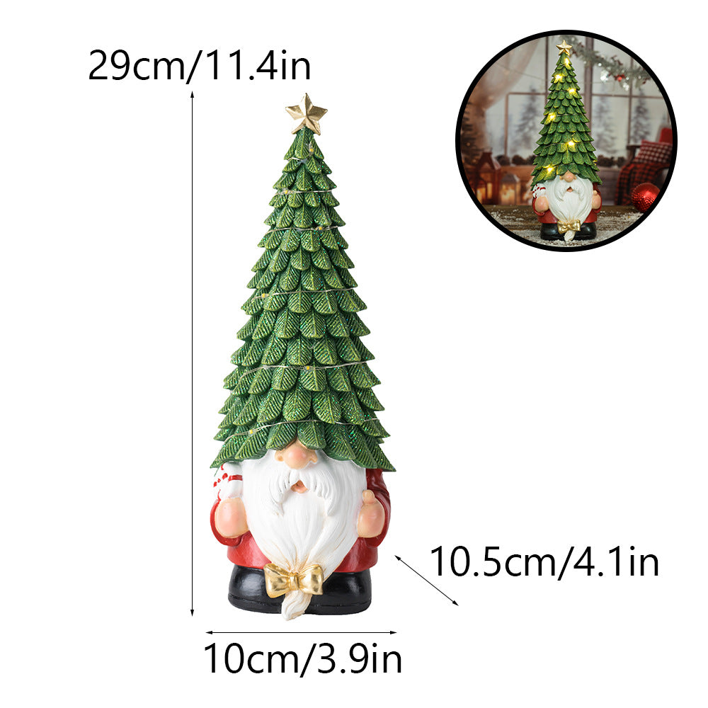 Christmas Dwarves Glowing Gnome Ornaments