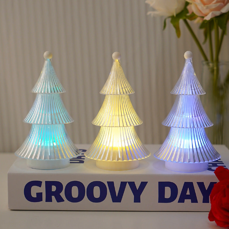 Christmas Decoration Crystal Candle Light