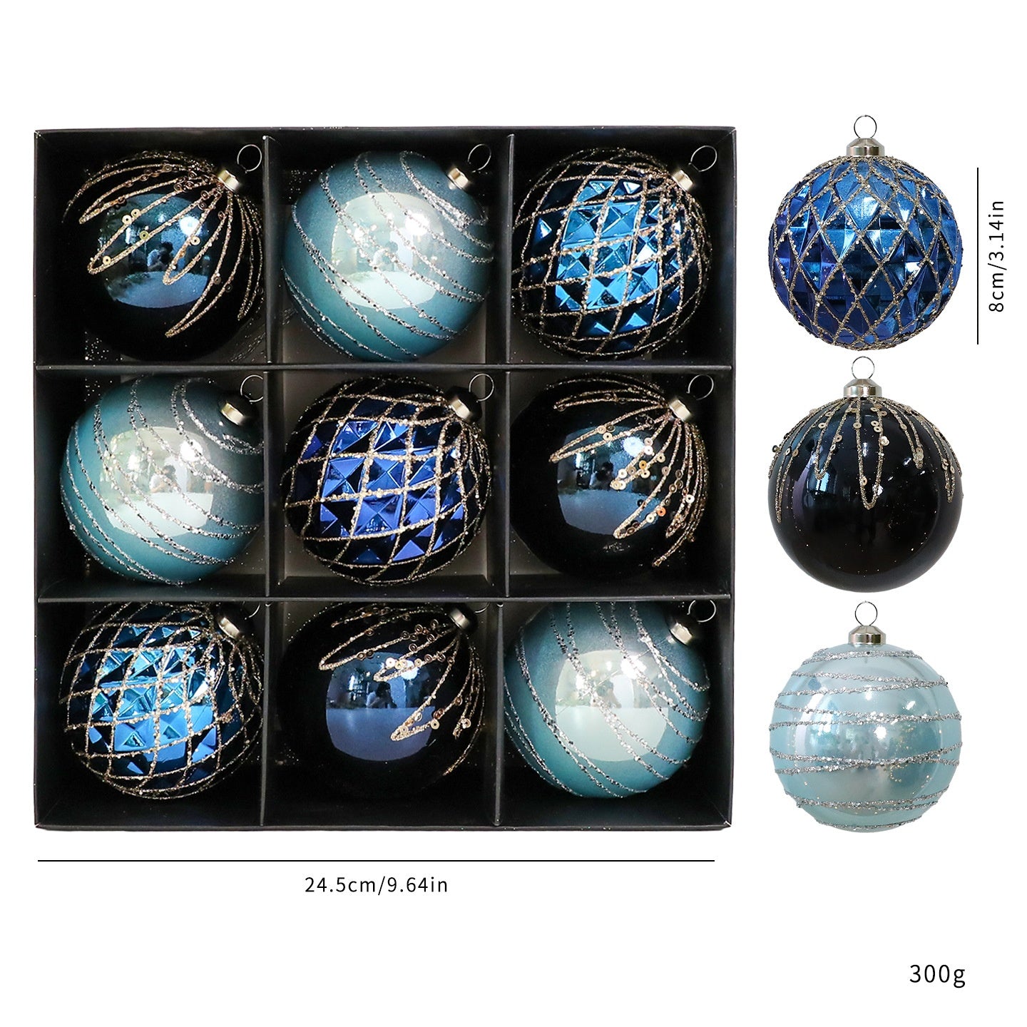 Christmas Ball Ornament for Tree Decoration