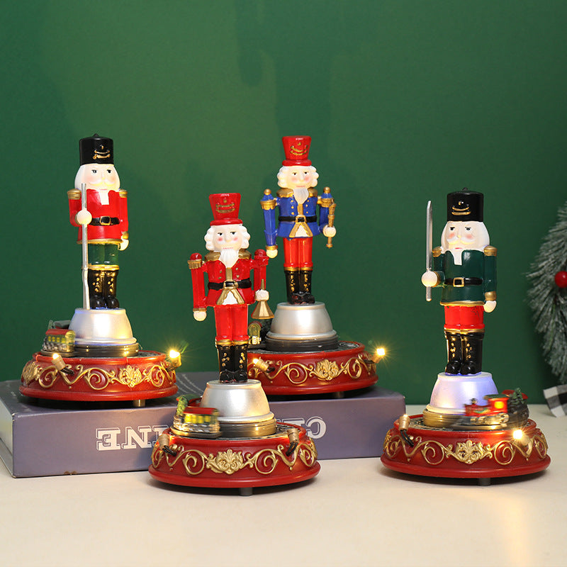 Christmas Gift Luminous Music Resin Ornament
