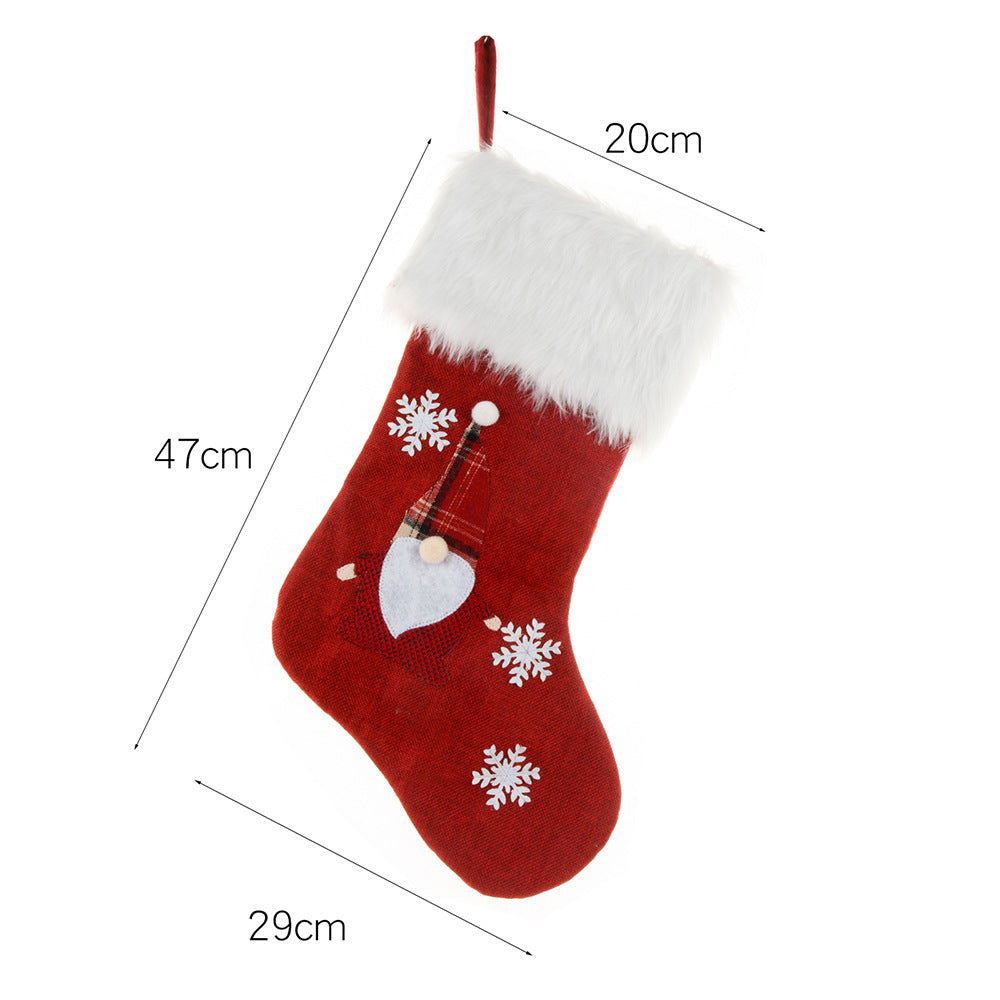 Christmas Socks Bag Luminous