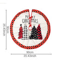 Christmas tree bottom decoration \ Christmas home atmosphere decoration
